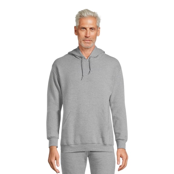 Athletic Works Men's Fleece Pullover Hoodie Sweatshirt, Sizes S-3XL