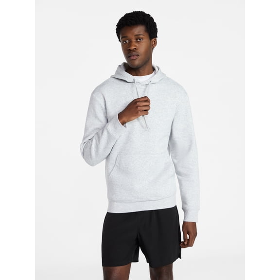 Athletic Works Men's & Big & Tall Men’s Fleece Hoodie Sweatshirt, Sizes XS-4XLT