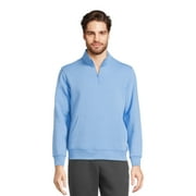 Athletic Works Men’s Fleece Quarter Zip Pullover, Sizes S-3XL