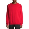 thumbnail image 1 of Athletic Works Men's Fleece Raglan Crew Sweatshirt, up to Size 2XL, 1 of 6
