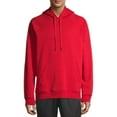 thumbnail image 1 of Athletic Works Men's Fleece Raglan Hoodie Sweatshirt, up to Size 2XL, 1 of 6