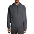 thumbnail image 1 of Athletic Works Men's Fleece Raglan Hoodie Sweatshirt, up to Size 2XL, 1 of 6