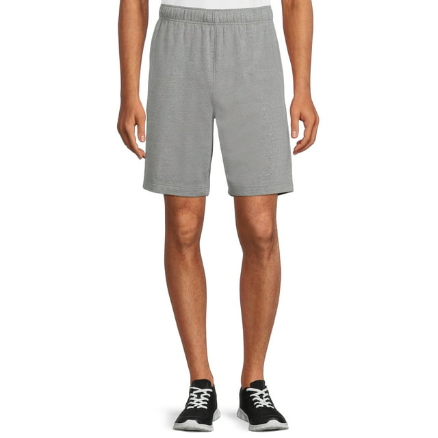 Athletic Works Men’s Fleece Shorts - Walmart.com