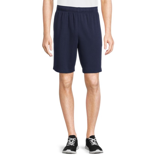 Athletic Works Men's Fleece Workout Shorts, Sizes S3XL