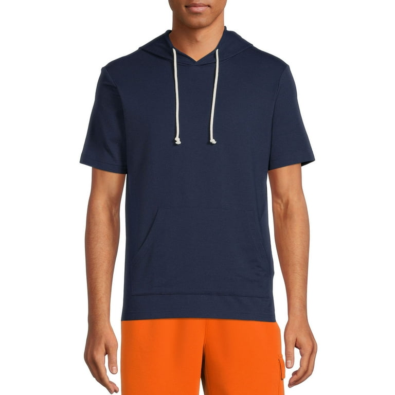 Athletic works short sleeve hoodie hot sale