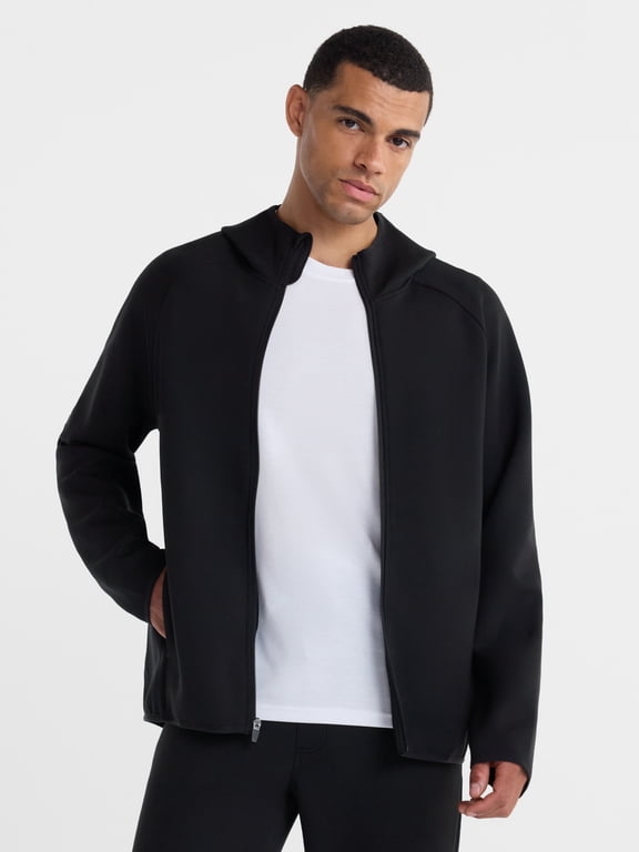 Men's Fusion Knit Full Zip Hoodie Jacket, Sizes XS-3XLT