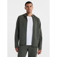 thumbnail image 1 of Athletic Works Men's Fusion Knit Full Zip Hoodie Jacket, Sizes XS-3XLT, 1 of 6
