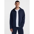 thumbnail image 1 of Athletic Works Men's Fusion Knit Full Zip Hoodie Jacket, Sizes XS-3XLT, 1 of 6
