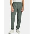 thumbnail image 1 of Athletic Works Men's Grid Tech Fleece Joggers, Sizes S-3XL, 1 of 6