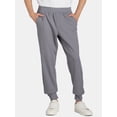 thumbnail image 1 of Athletic Works Men's Grid Tech Fleece Joggers, Sizes S-3XL, 1 of 6