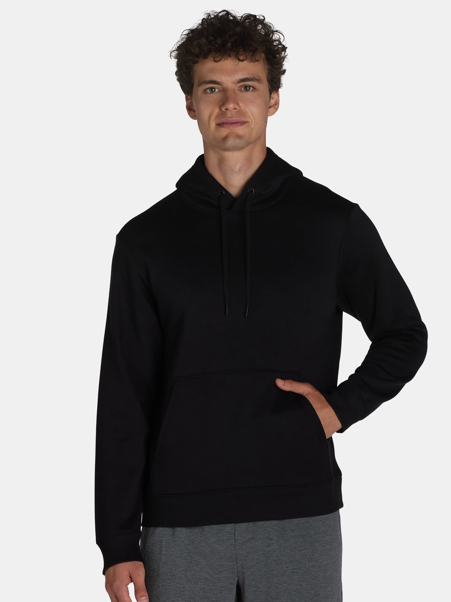 Athletic Works Men's and Big & Tall Men’s Fleece Hoodie Sweatshirt, Sizes XS-5XL