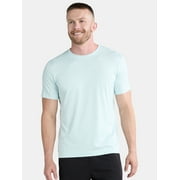 Men’s Camo Mesh Performance Tee with Short Sleeves, Size S-3XL