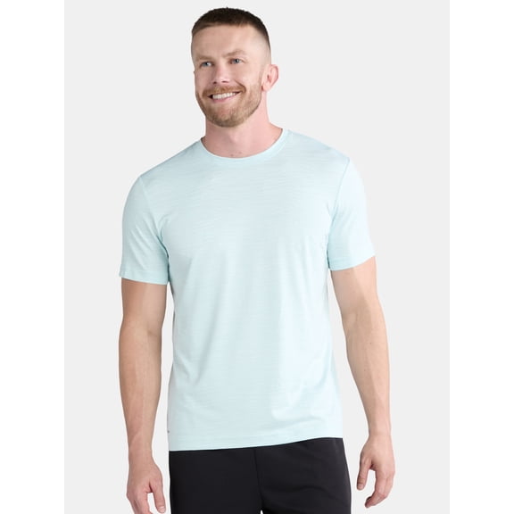 Athletic Works Men’s Camo Mesh Performance Tee with Short Sleeves, Size S-3XL