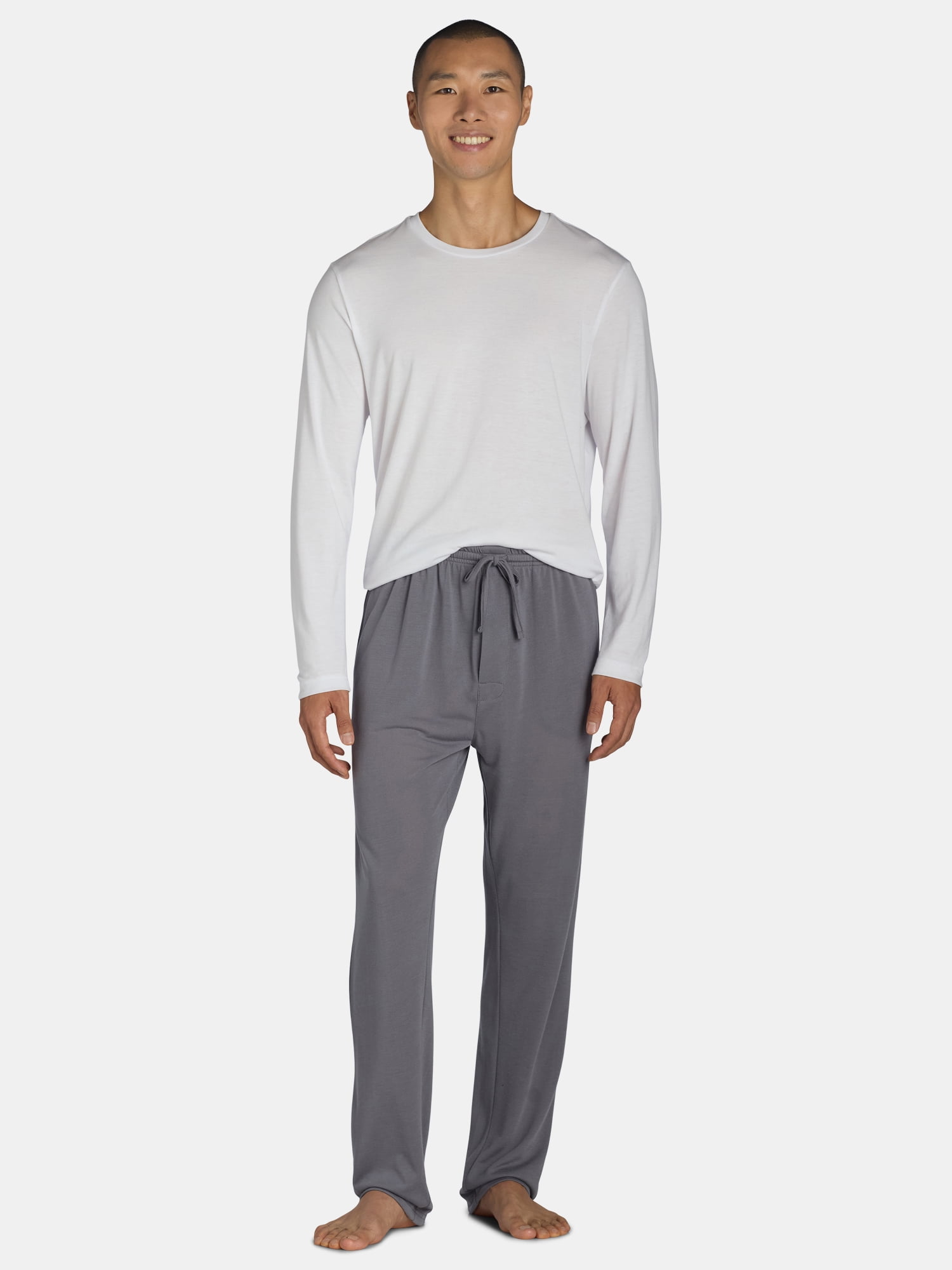 Athletic Works Jersey Sleep Pants for Men, Lounge Wear