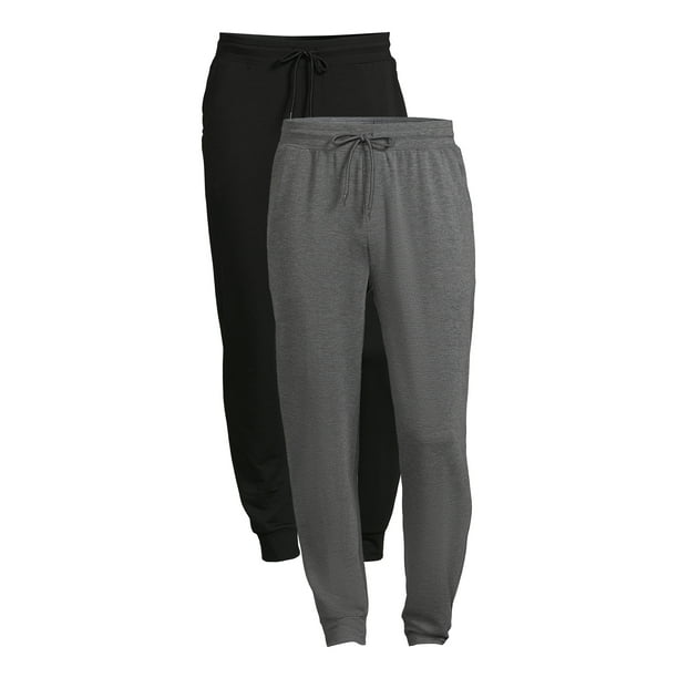 Athletic Works Men's Knit Jogger Pants, Sizes S-5XL - Walmart.com