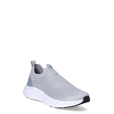 Athletic Works Men’s Knit Slip-On Sneakers, Sizes 7-13