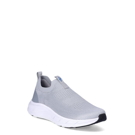 Athletic Works Men’s Knit Slip-On Sneakers, Sizes 7-13