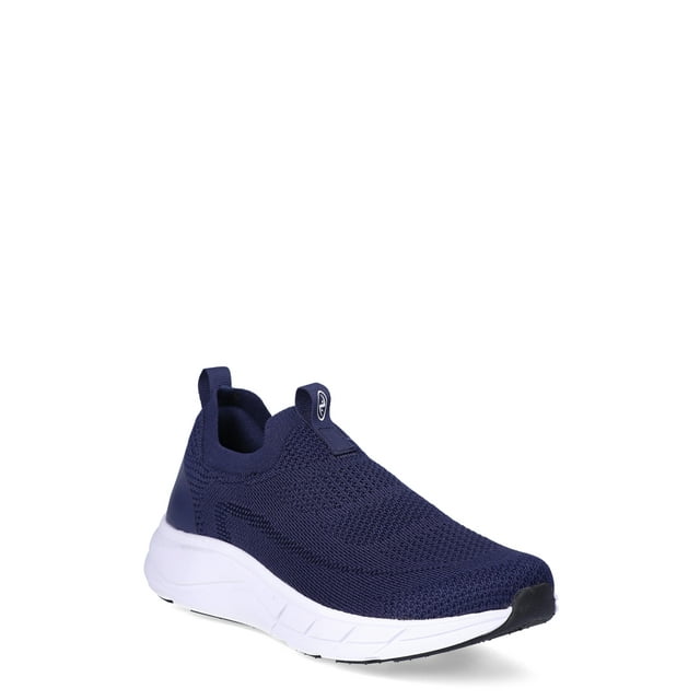 Athletic Works Men’s Knit Slip-On Sneakers, Sizes 7-13 - Walmart.com