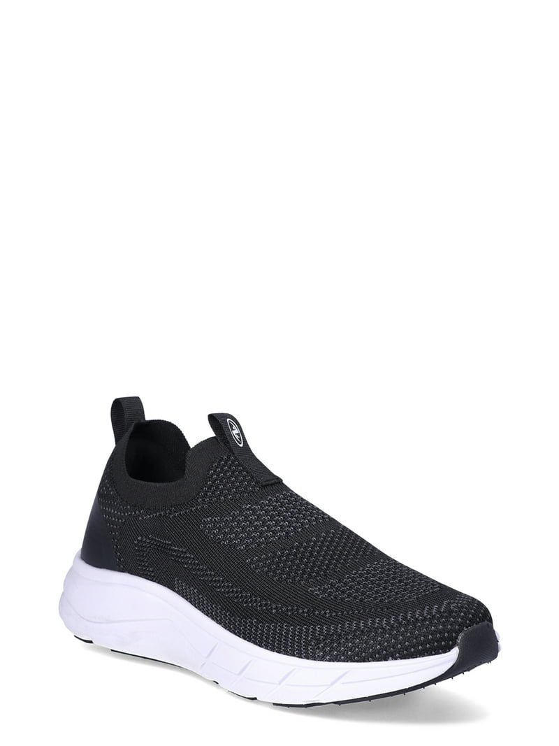 Athletic Works Men's Knit Slip-On Sneakers