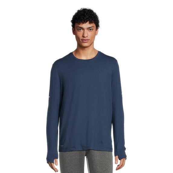 Athletic Works Men's Long Sleeve Training T-Shirt, Sizes S-3XL