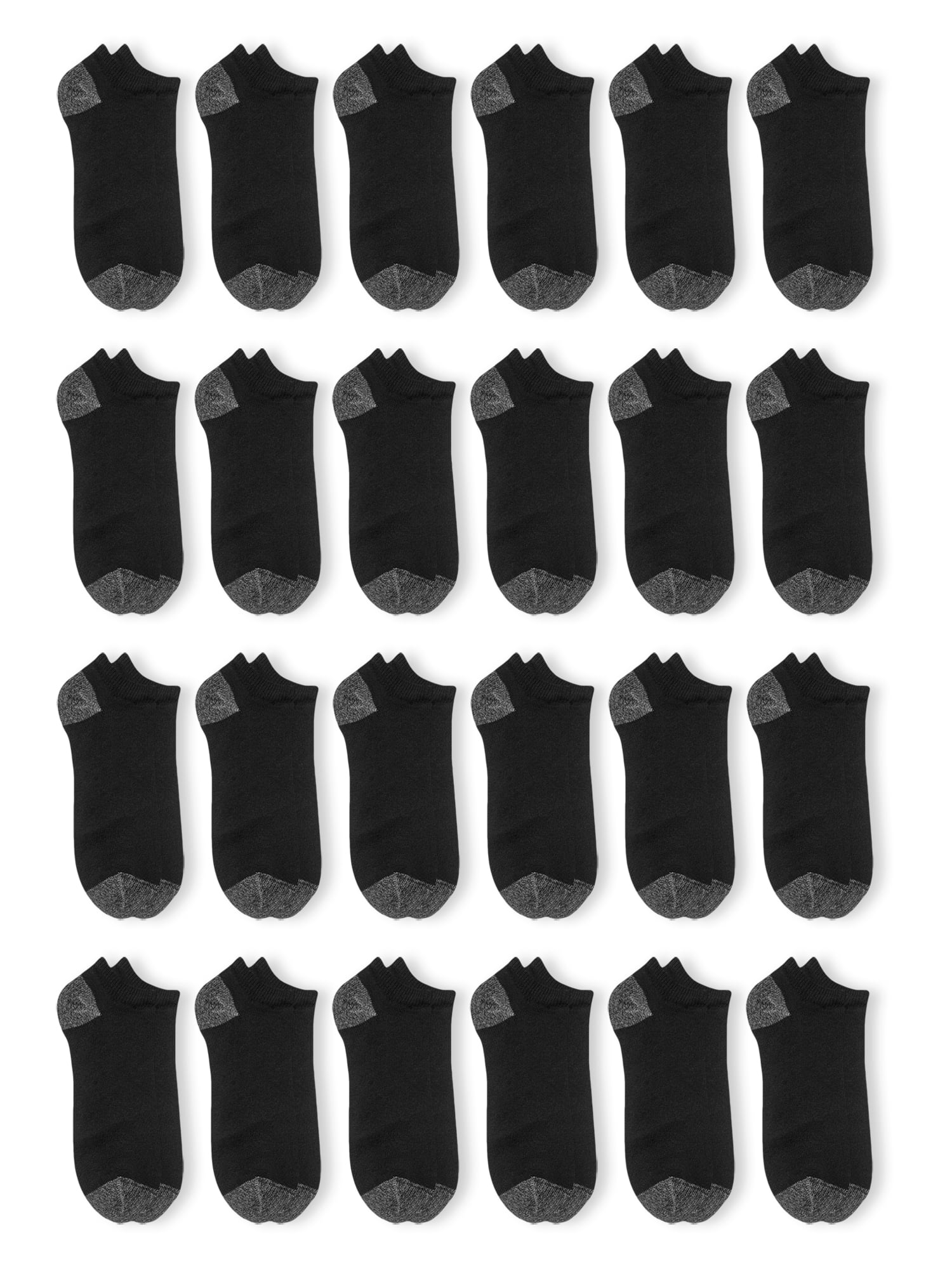 Men's Low Cut Socks 24 Pack