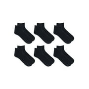 Athletic Works Men's Low Cut Socks, 6-Pack