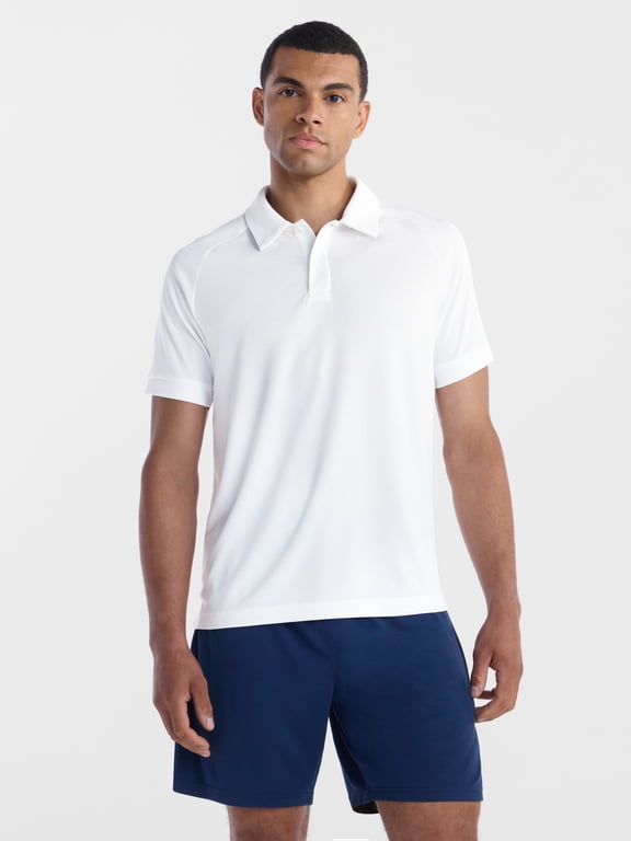 Men's Active DriWorks Mesh Polo Shirt, Size XS-4XLT