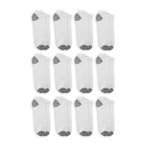 Athletic Works Men's No Show Socks 12 Pack