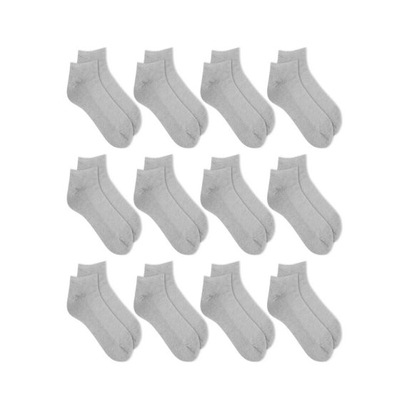 Athletic Works Men's No Show Socks 12 Pair Pack