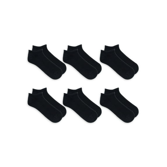 Athletic Works Men's No Show Socks. 6-Pack