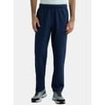 thumbnail image 1 of Athletic Works Men's Open Leg Fleece Pants, Sizes XS-4XL, 1 of 5