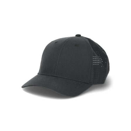 Athletic Works Men's Performance Baseball Hat, Black