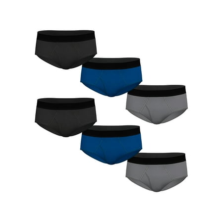 Athletic Works Men's Performance Cotton Brief, 6 Pack