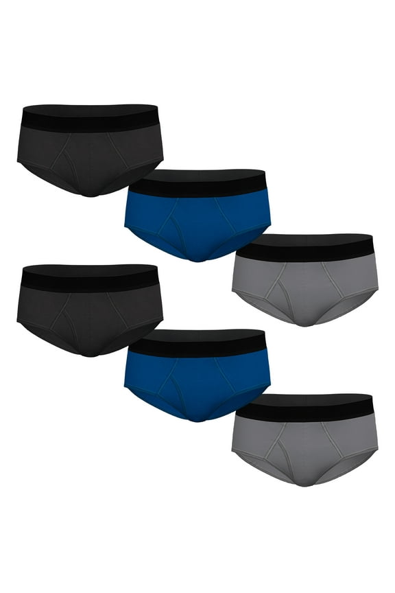 Men's Performance Cotton Brief, 6 Pack