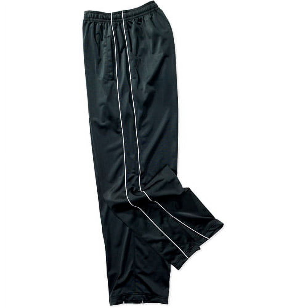 Athletic Works Men's Piped Tricot Pants
