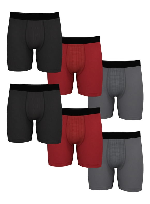 Men's Pro Form Boxer Brief, 6 Pack