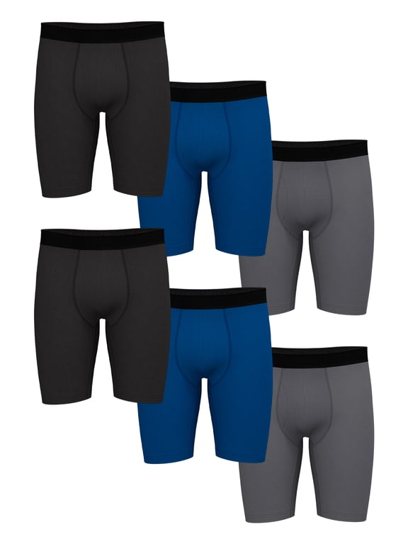 Men's Pro Form Boxer Brief Long Leg, 6 Pack