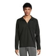Athletic Works Men's Quarter Zip Tech Fleece Pullover, Sizes S3XL