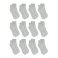 thumbnail image 1 of Athletic Works Men's Recycled Ankle Socks 12 Pair Pack, 1 of 8