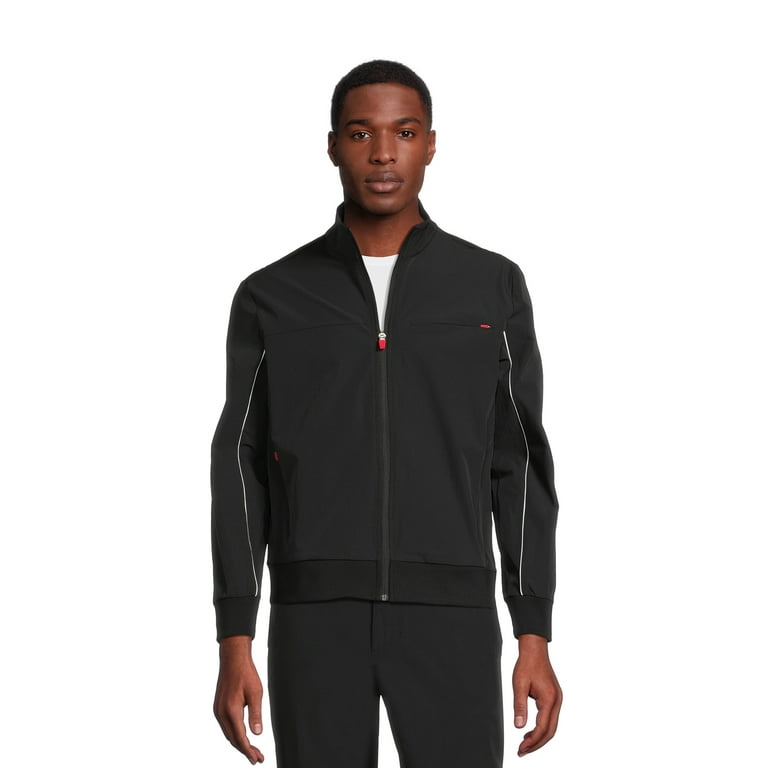 Athletic Works Men s Retro Woven Full Zip Jacket Sizes S 3XL Walmart