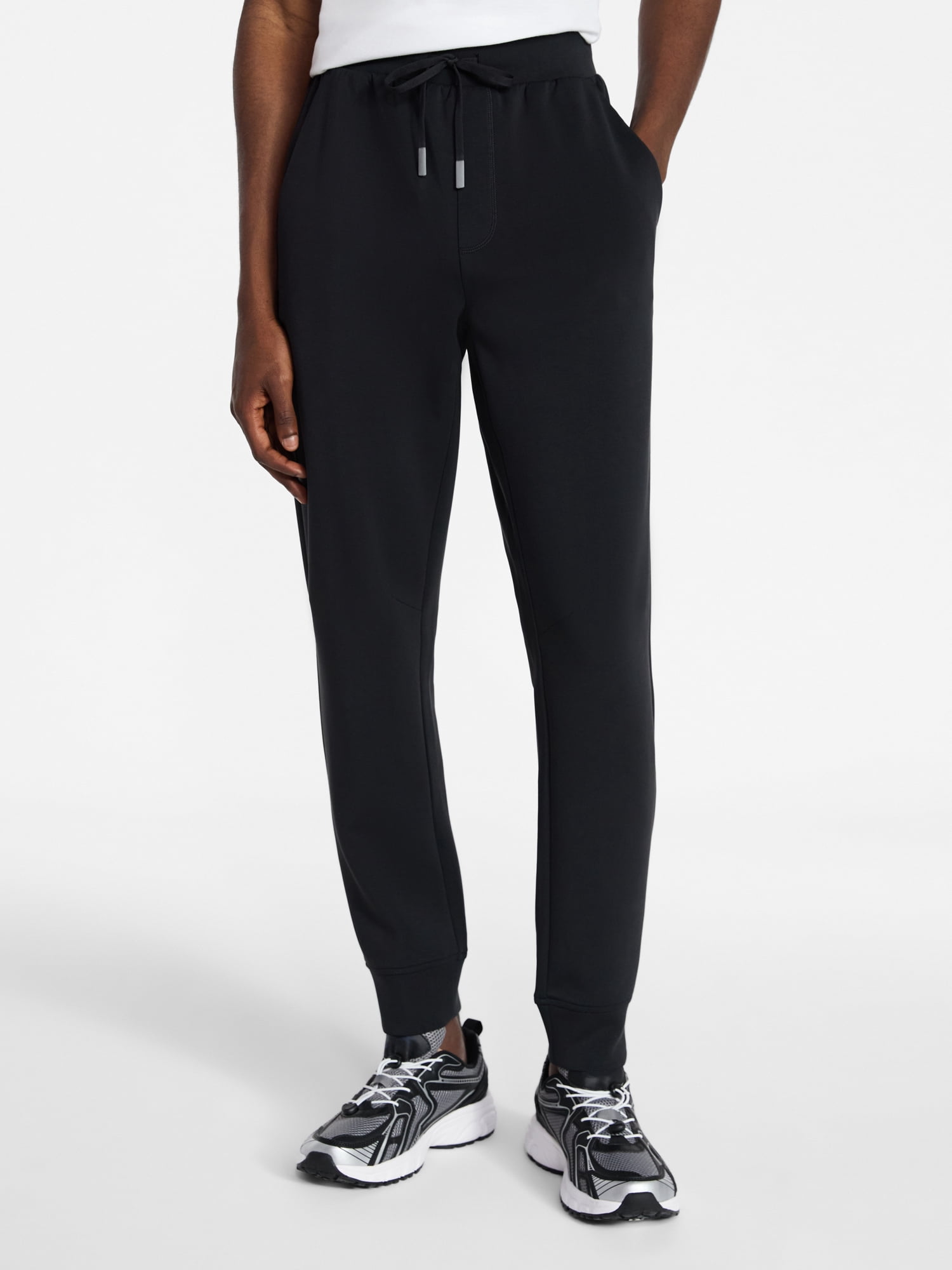 Athletic Works Men's and Big Men's Scuba Knit Joggers, Sizes XS-5XL