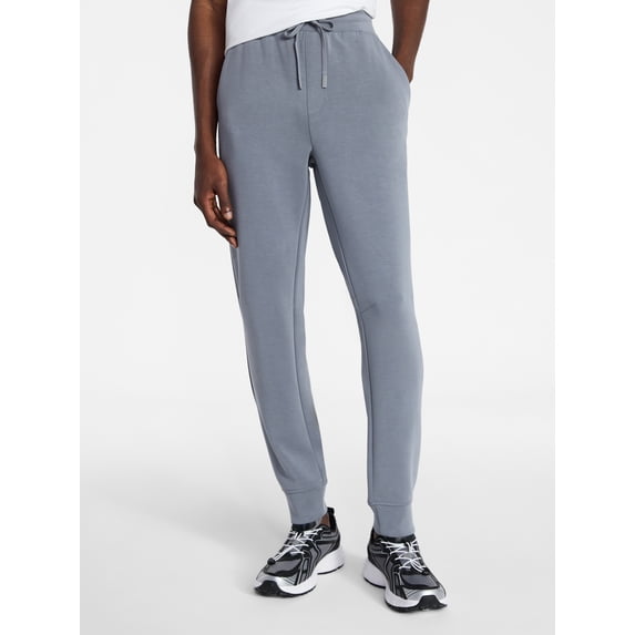 Athletic Works Men's and Big Men's Scuba Knit Joggers, Sizes XS-5XL
