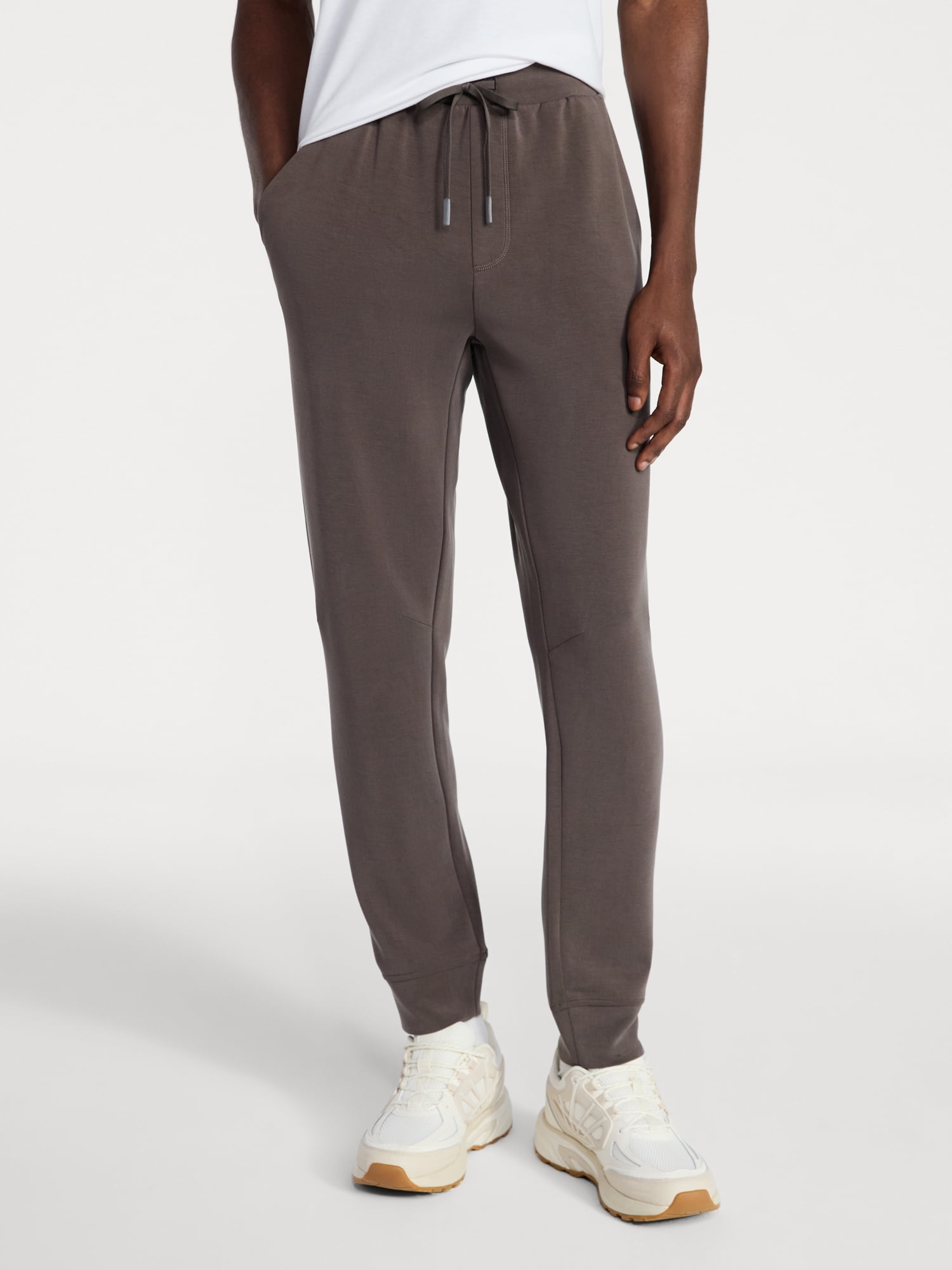 Athletic Works Men's and Big Men's Scuba Knit Joggers, Sizes XS-5XL