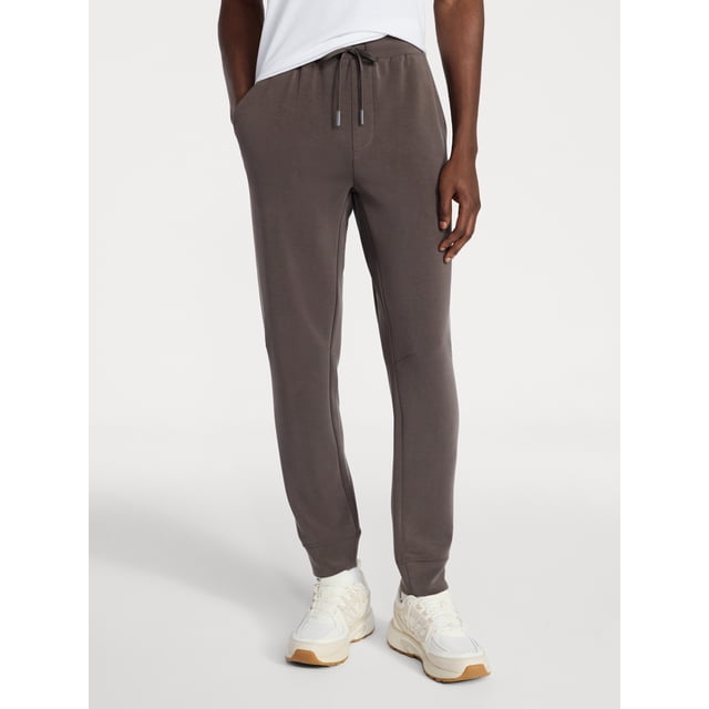 Athletic Works Men's and Big Men's Scuba Knit Joggers, Sizes XS-5XL