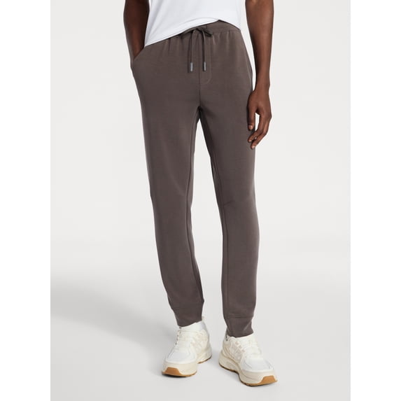 Athletic Works Men's and Big Men's Scuba Knit Joggers, Sizes XS-5XL