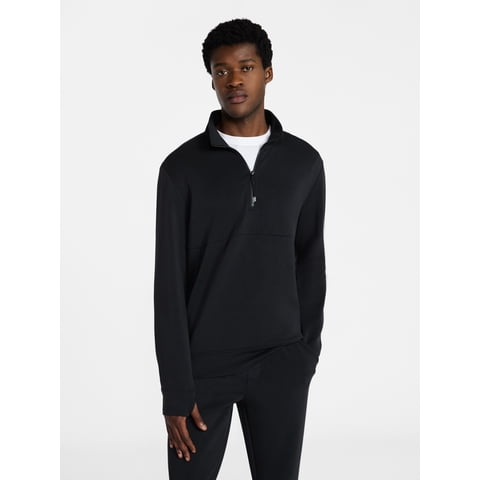Men's Scuba Knit Quarter Zip Sweatshirt, Sizes S-3XL