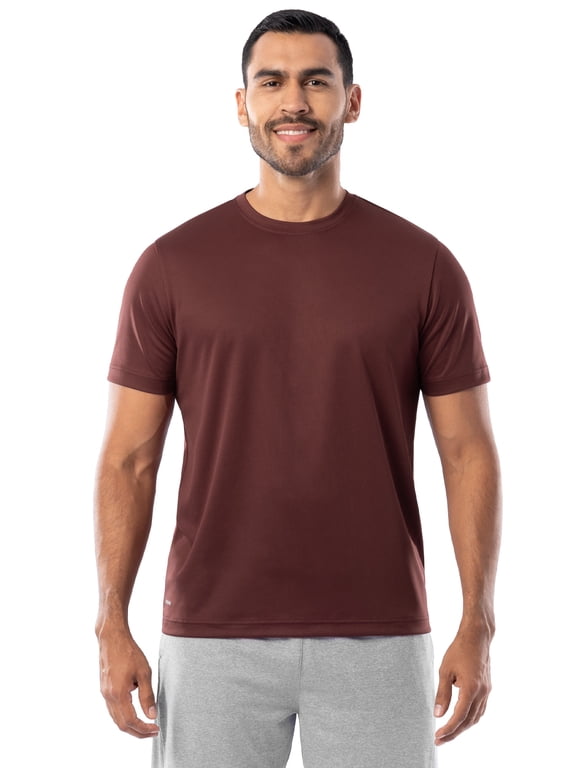 Men's and Big Men's Core Active Tee with Short Sleeves, Sizes XS-4XLT