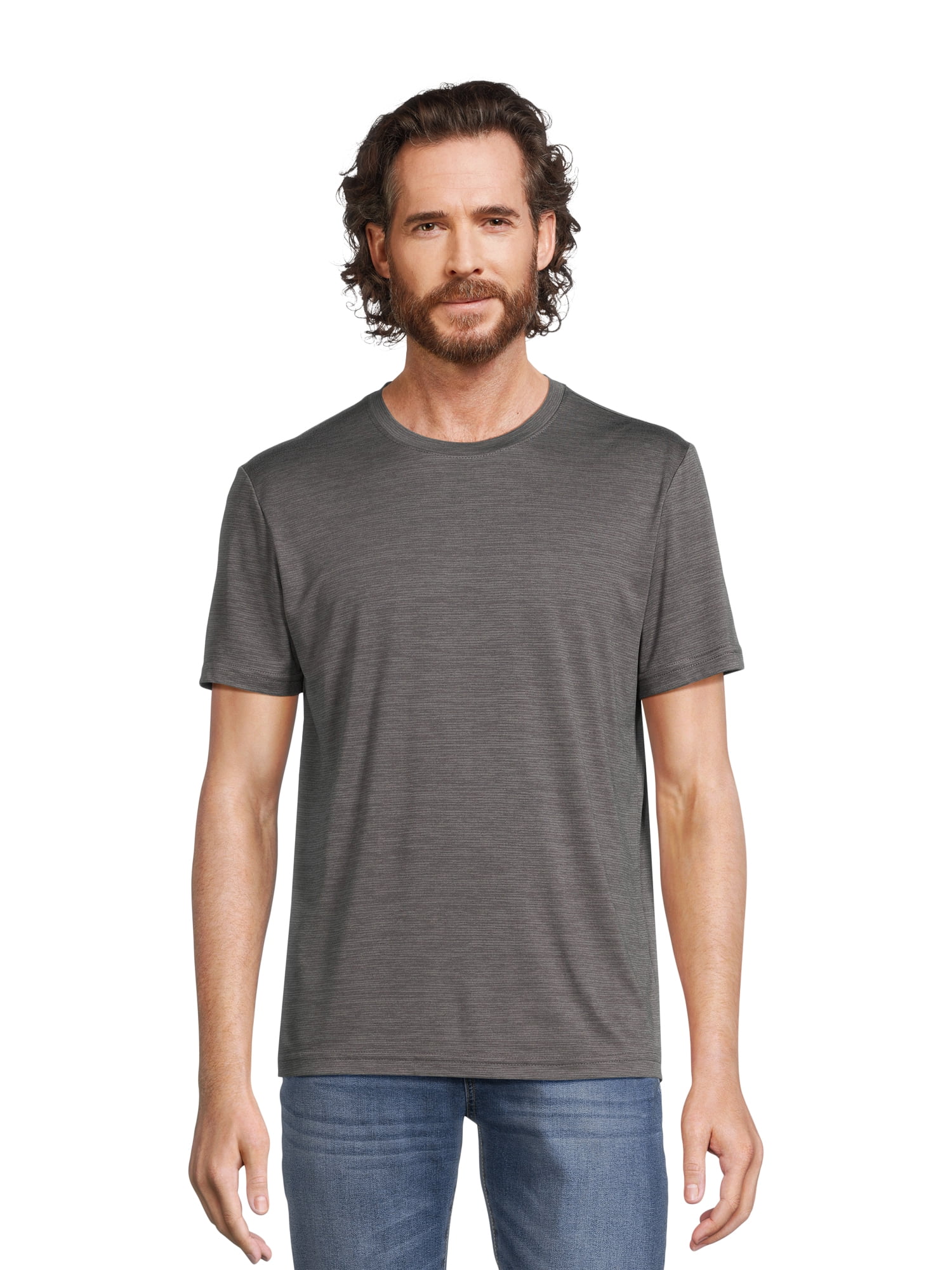 Athletic Works Men's Short Sleeve Jersey TShirt, Sizes S3XL