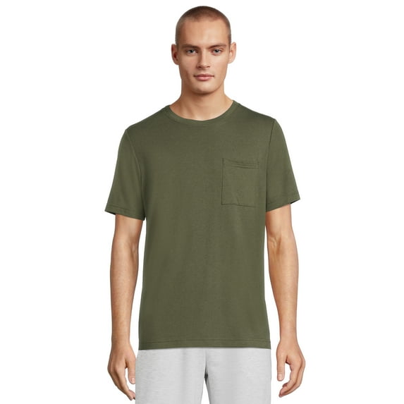 Athletic Works Men's Short Sleeve Pocket T-Shirt, Sizes S-4XL