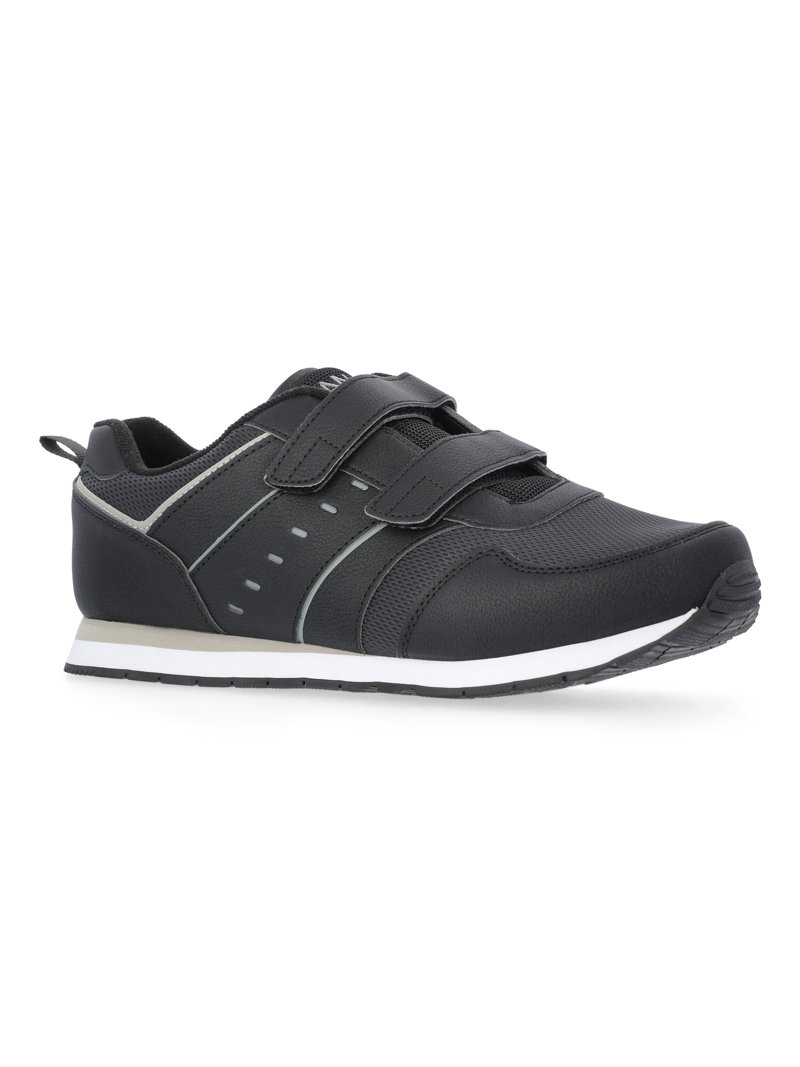 Men\'s Athletic Sneakers in Black with Silver Accent ANTA Fold H1 Black Silver - Mechanical Cushioning Unisex  main image 4